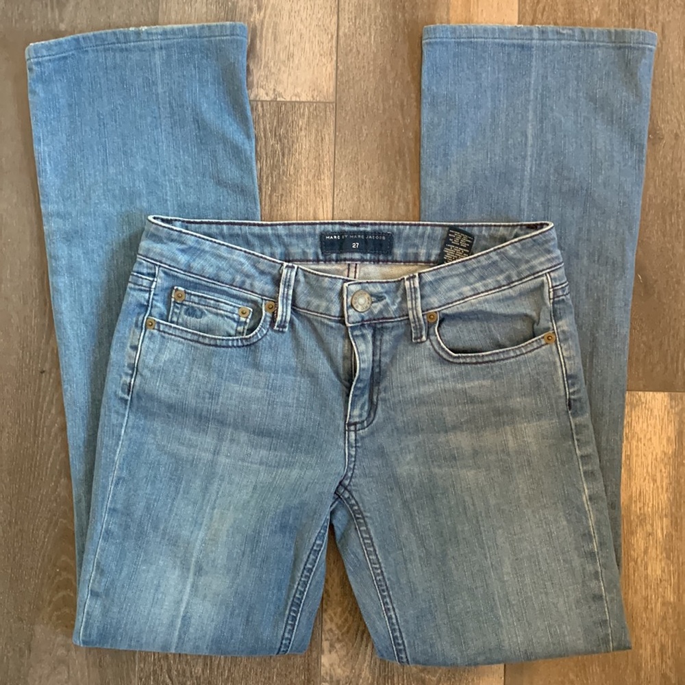 Marc Jacobs Y2K Angela low rise boot cut jeans size 27